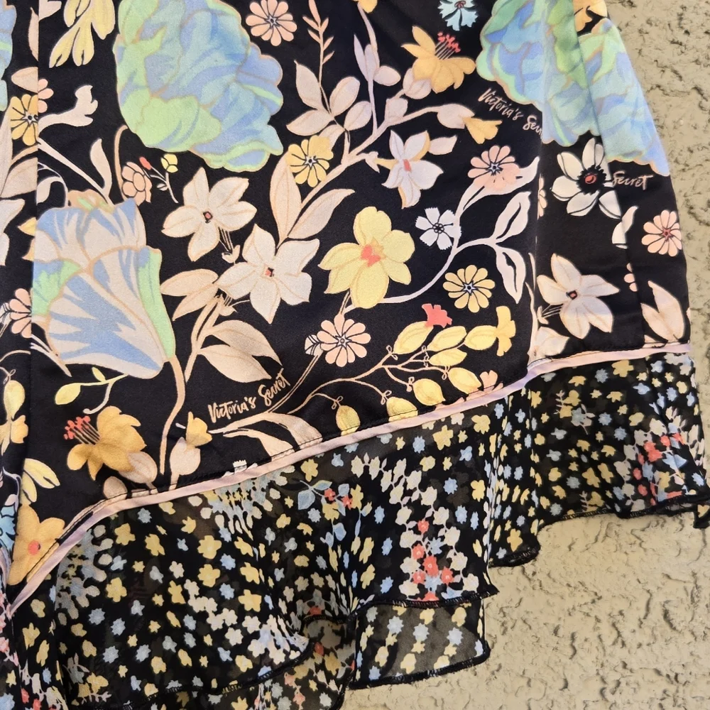 Victoria's Secret Floral Satin Shorts